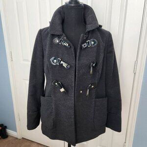 Style & Co. Peacoat - Dark Grey